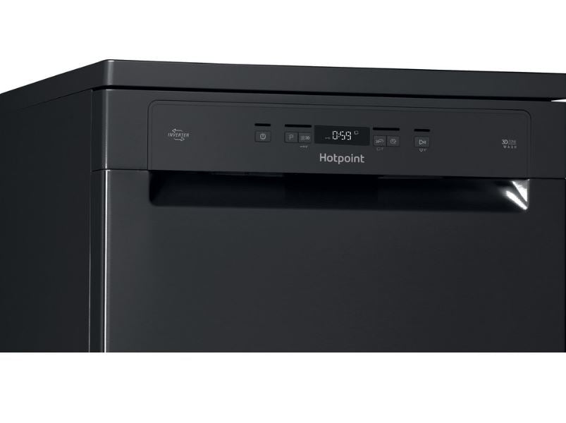 Hotpoint 14 Place Freestanding Dishwasher-Black│HFC 3C26 WC B UK