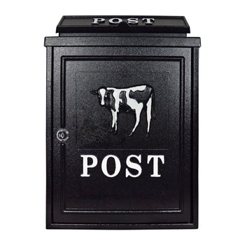 Post Plus Cow Diecast Post Box | HJH053753