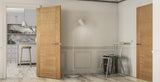 HP12SC Contemporary  Solid Oak Fire Door