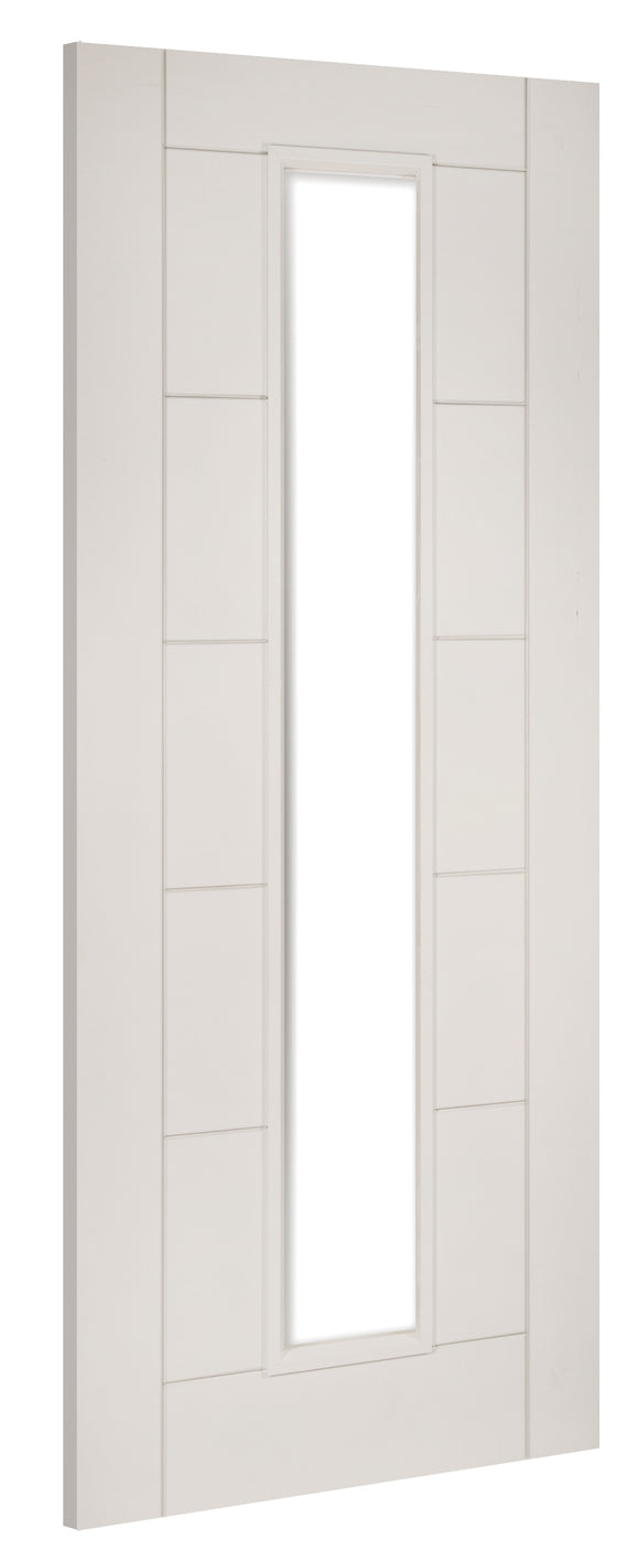 HP16 Contemporary Glazed/Unglazed Solid Primed Door