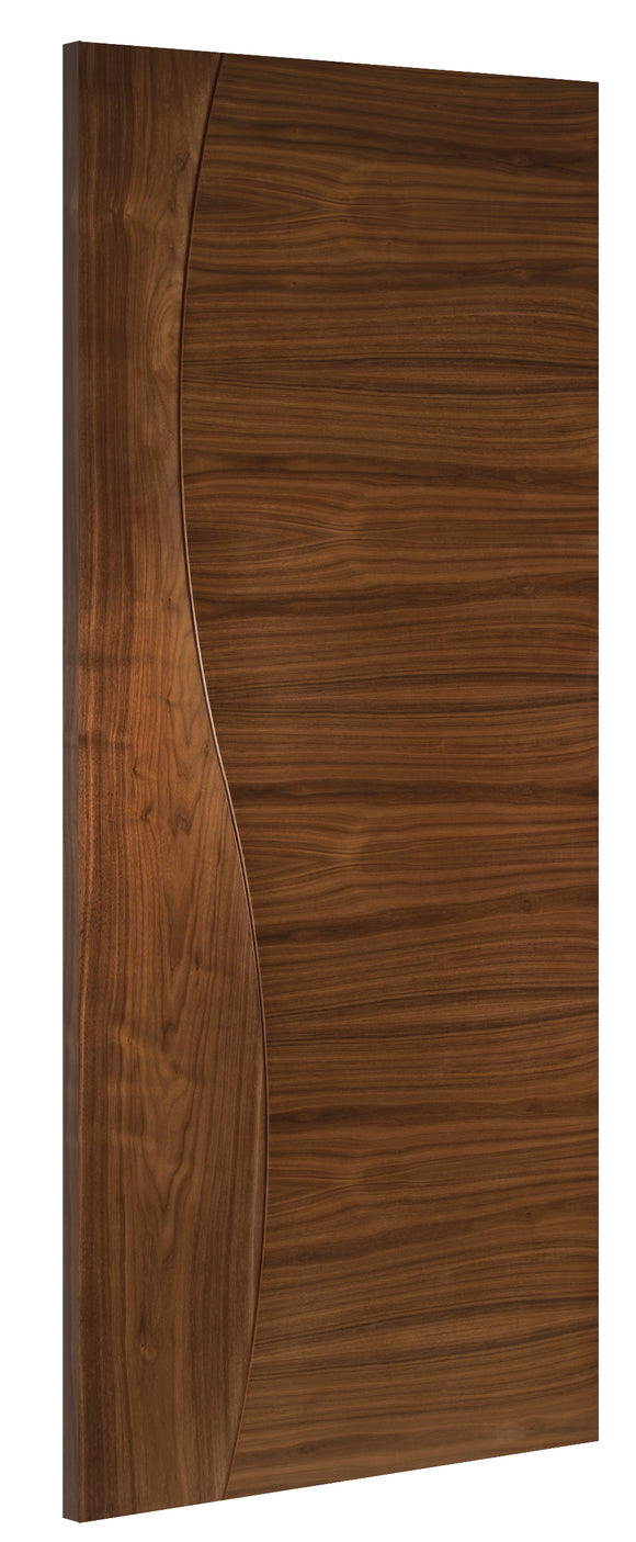 HP24 Sleek Ultra Modern Walnut Door