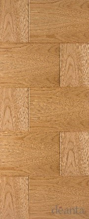 HP34 Minimal & Modern Styled Oak Fire Door
