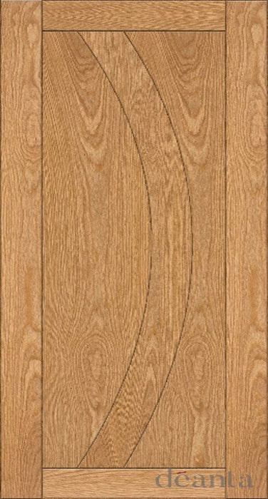 HP35 Minimal & Modern Styled Oak Fire Door