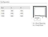 Merlyn Ionic Source Sliding Door