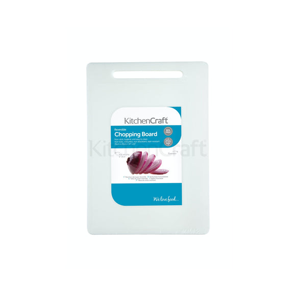 KitchenCraft Medium Polyethylene Chopping Board│KCBOARD350