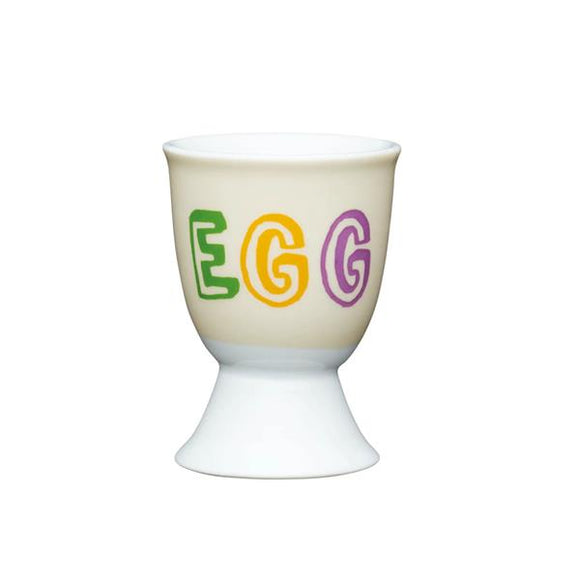 Kitchen Craft Children's Dippy Egg Porcelain Egg Cup│KCEGGCDIPPY