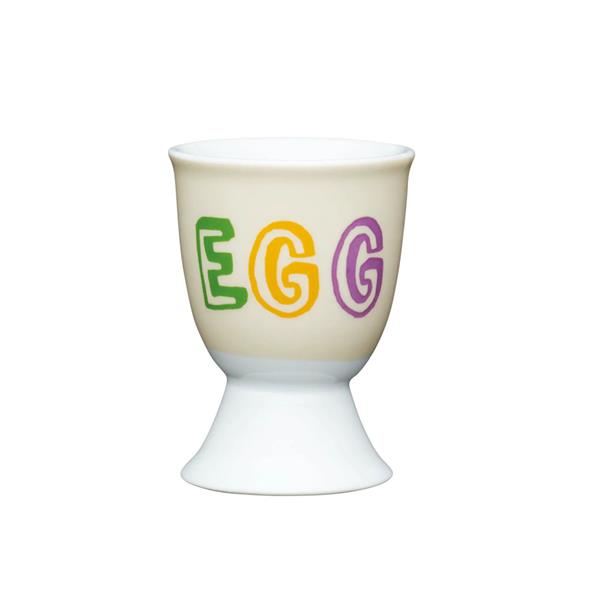 Kitchen Craft Children's Dippy Egg Porcelain Egg Cup│KCEGGCDIPPY