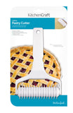 KitchenCraft White Lattice Pastry Roller│KCLATTROLL