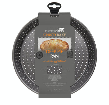 MasterClass Crusty Bake Non-Stick Deep Pie Pan / Tart Tin│KCMCCB15