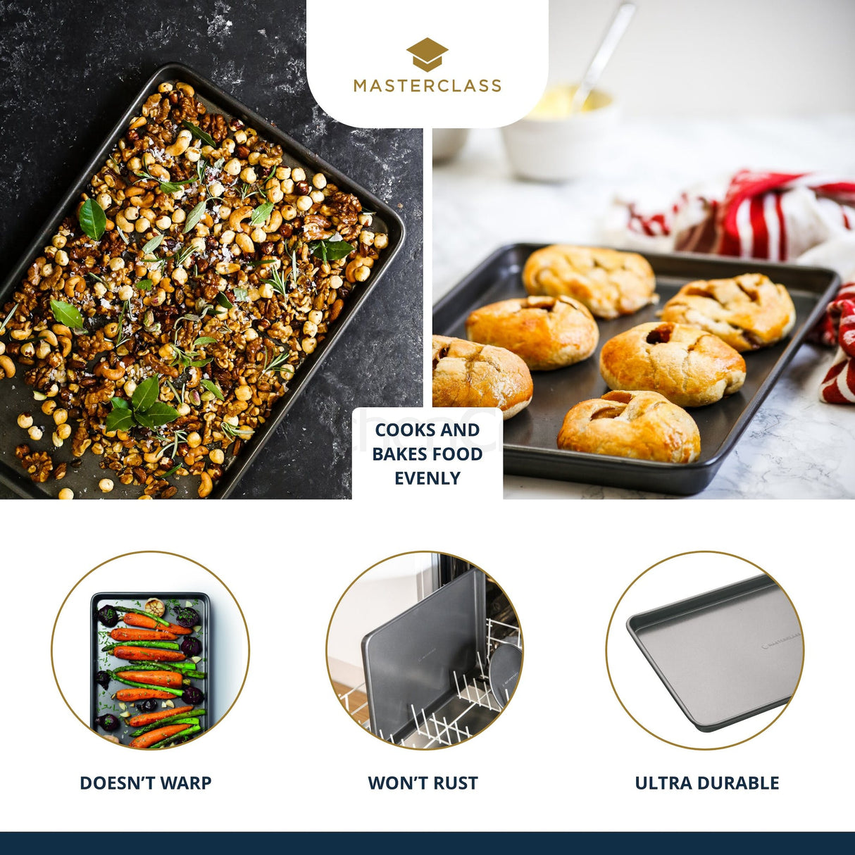 MasterClass Non-Stick 2lb Loaf Pan│KCMCHB9