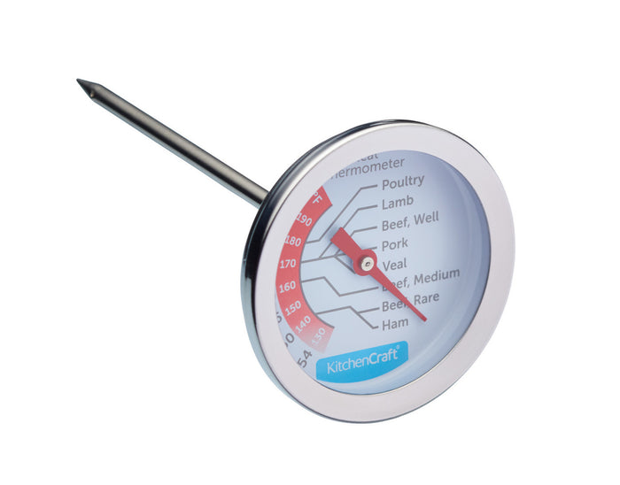 KitchenCraft Stainless Steel Meat Thermometer│KCMEATTH