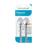 KitchenCraft Stainless Steel Teaspoons (set of 6)│KCTSPOONSET