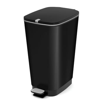 Chic 60L Large Steel Pedal Bin