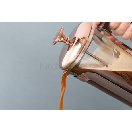 La Cafetière Roma Cafetiere 3-Cup Copper Effect Finish│LCROMA3CPCOP