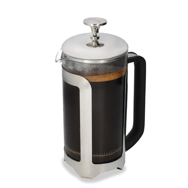 La Cafetiere Roma Cafetiere 8 Cup Stainless Steel Finish│LCROMA8CPSIL