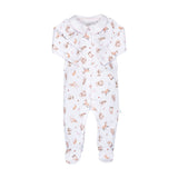 Wrendale Little Forest Woodland Animal Patterned Babygrow