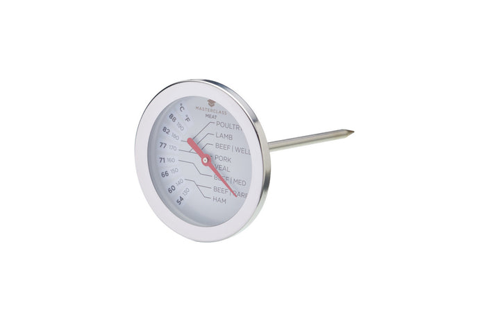 MasterClass Stainless Steel Large Meat Thermometer│MCMEATSS