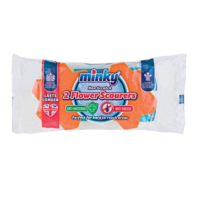 Minky Flower Scourers | MNK316166
