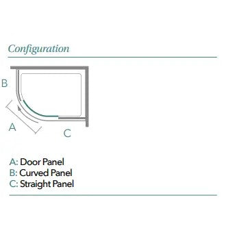 Merlyn 6 Series 1 Door Quadrant