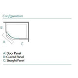 Merlyn 6 Series 1 Door Quadrant