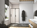 Merlyn Black Sliding Shower Door