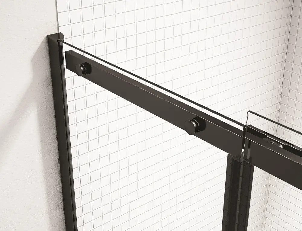 Merlyn Black Sliding Shower Door