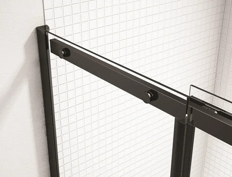 Merlyn Black Sliding Shower Door