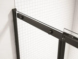 Merlyn Black Sliding Shower Door