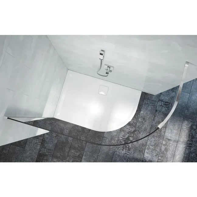 Merlyn Level 25 Slip Resistant Offset Quadrant Shower Tray