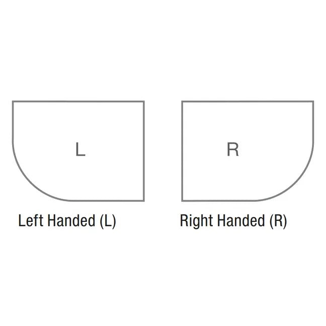 Merlyn Touchstone Standard Offset Quadrant Tray