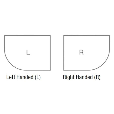 Merlyn Touchstone Standard Offset Quadrant Tray