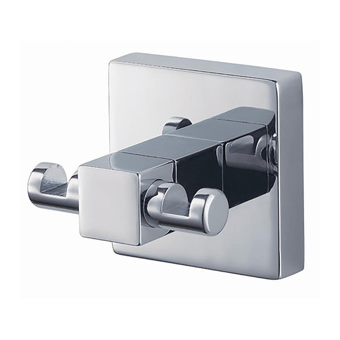N281801 Mezzo Double Robe Hook Chrome │N403018