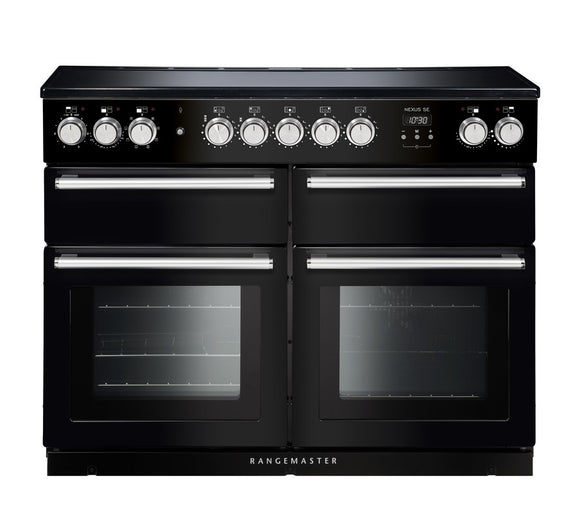 Rangemaster Nexus SE Induction 110cm Range Cooker-Black/Chrome│NEXSE110EIBL/C