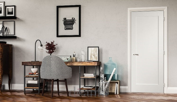 NM5 Shaker Style Primed Fire Door