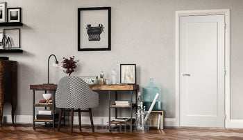 NM5 Shaker Style Primed Fire Door