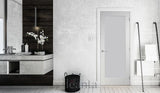 NM6GF Glazed Shaker Style Primed Door - Frosted