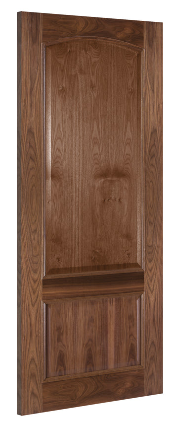 RB7 Classic 2 Panel Walnut Door