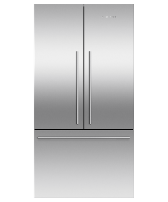 Fisher & Paykel Non Plumbed French Door Fridge Freezer-Stainless Steel│RF610ADX5