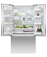 Fisher & Paykel Non Plumbed French Door Fridge Freezer-Stainless Steel│RF610ADX5