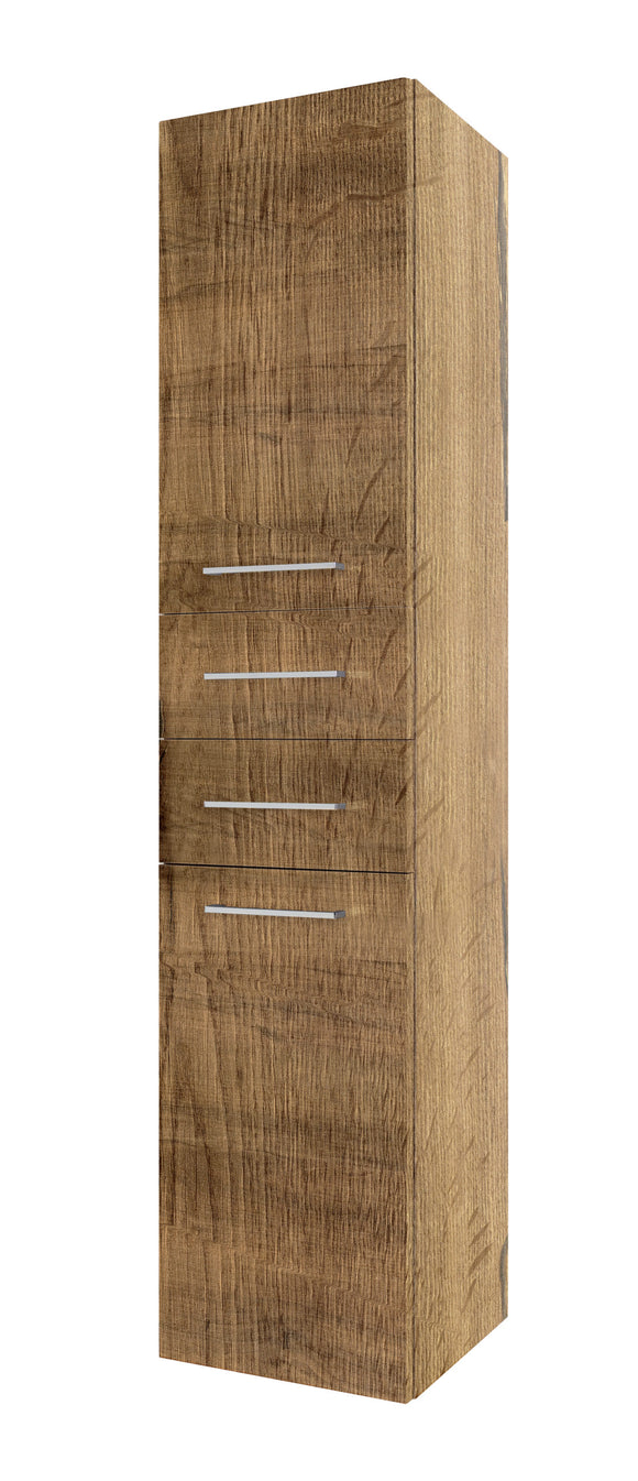 Rimini & Tobacco Oak Tall Boy Cabinet | RIMTBTOB