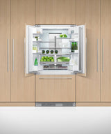 Fisher & Paykel 90cm Integrated French Door Fridge Freezer│RS90A2