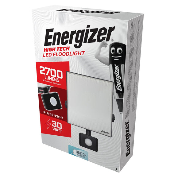 Energizer 30W LED Floodlight with PIR  | S10932