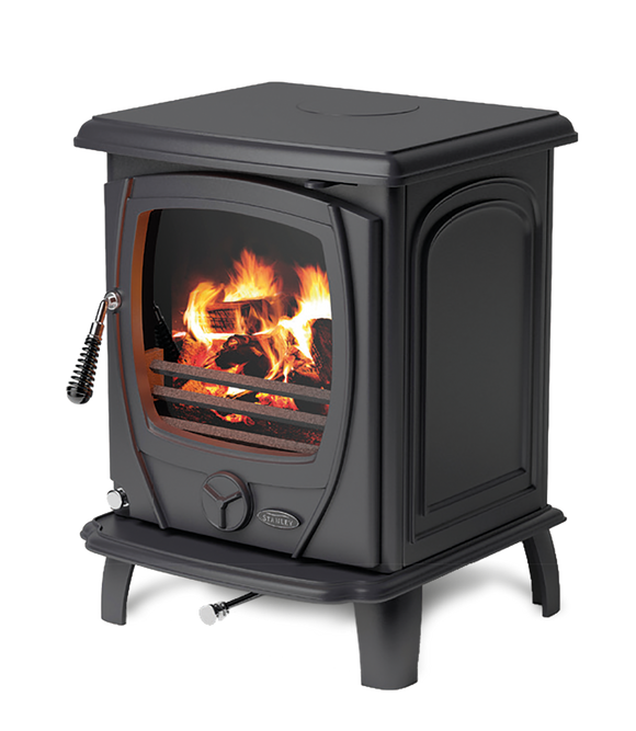 Waterford Stanley Aoife Eco Non-Boiler Solid Fuel Stove-Matt Black│SAMBNB