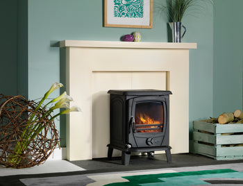 Waterford Stanley Aoife Eco Non-Boiler Solid Fuel Stove -Matt Black │SAMBNB