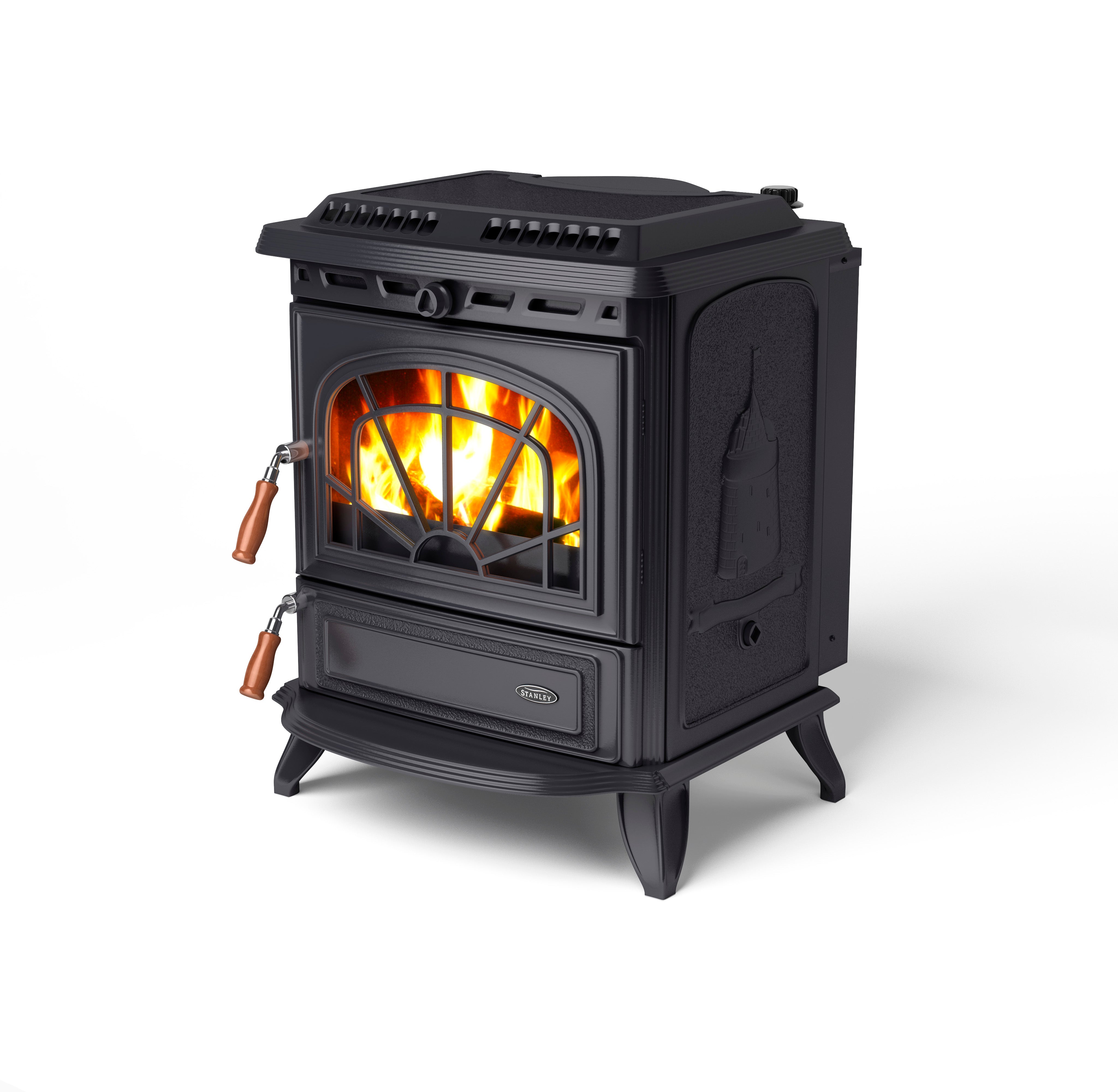 Waterford Stanley Erin Solid Fuel Stove-Matt Black│SESMB – Ganly's