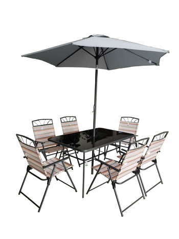 Seville 6 Seat Patio Set │STDSSE409