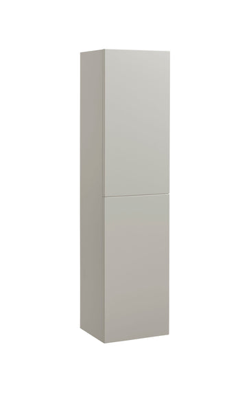 Gloss White Tall Boy Cabinet 2 Door Column | TAVTACOLW