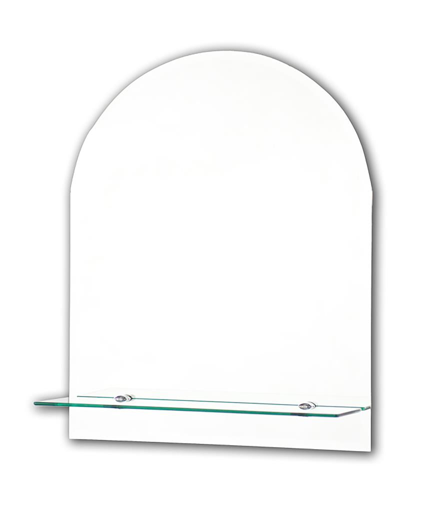 Tema Ensuite Bevelled Mirror Archtop With Shelf │TEM5040AS