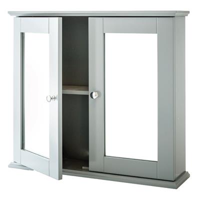 Tema New England Double Cabinet Grey │TNEDCGY