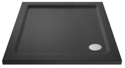 Slate Effect 900mm Square Tray- excl Waste